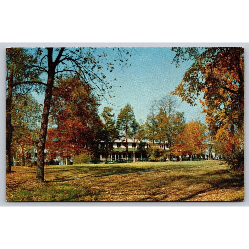 Vintage Mammoth Cave Hotel Postcard Kentucky NPC-14 Chrome H.S. Crocker Unposted